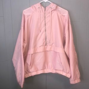 Forever 21  hooded windbreaker jacket